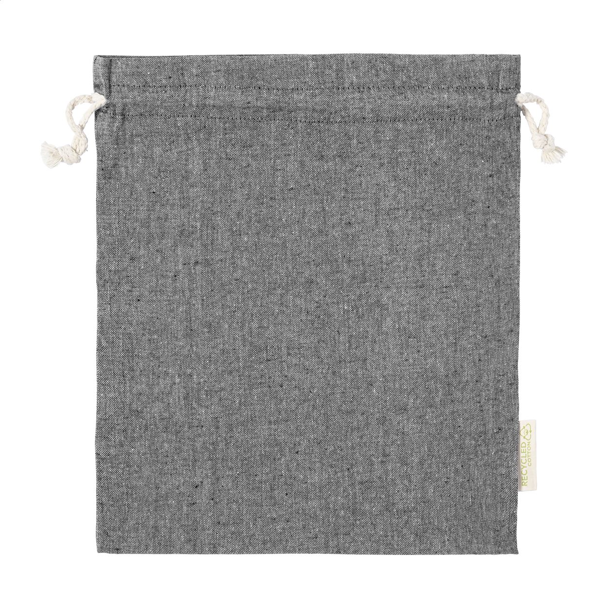 Sacchetto in cotone riciclato con coulisse Restry L