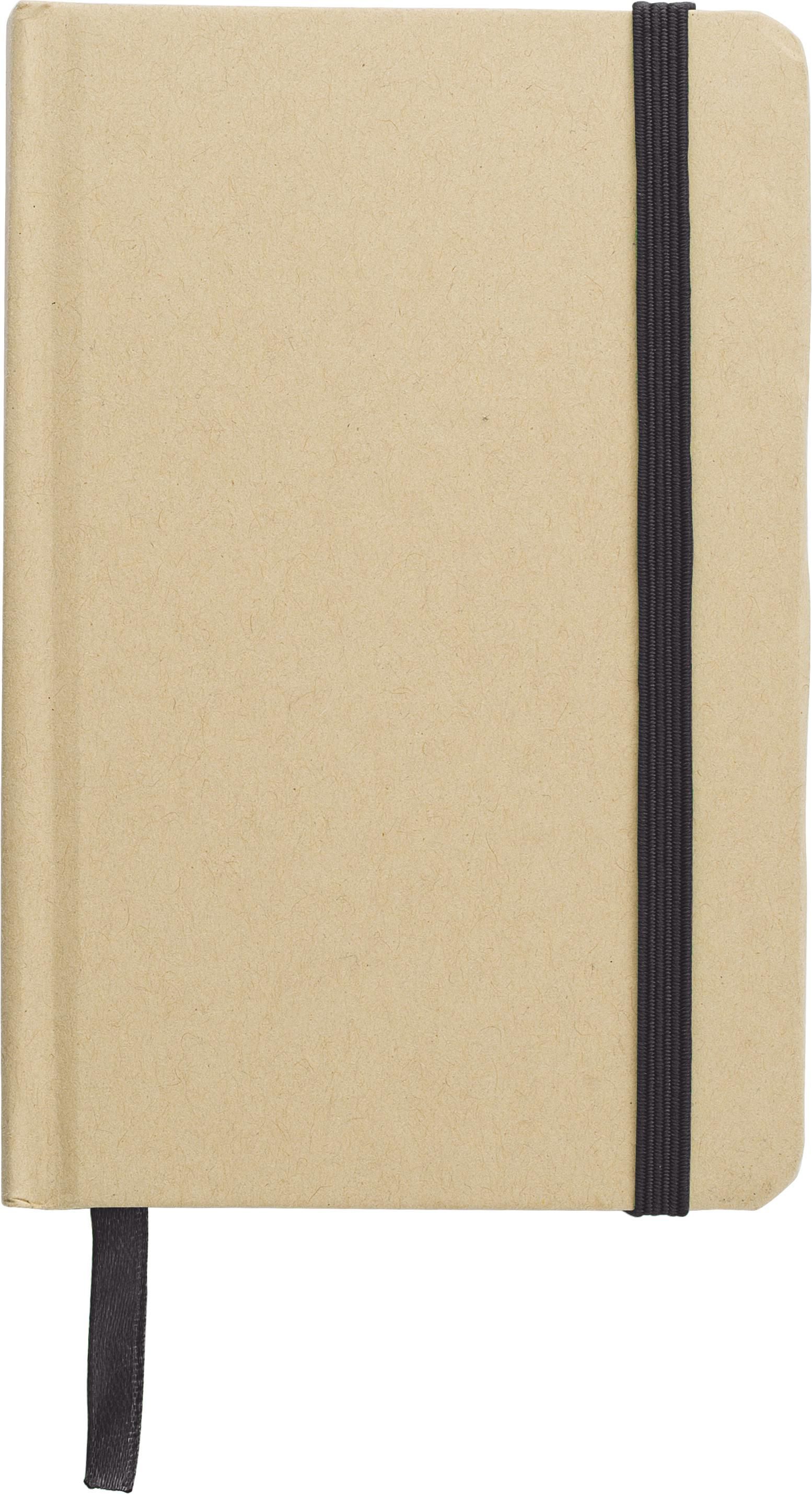 Taccuino formato +/- A6 in carta riciclata John