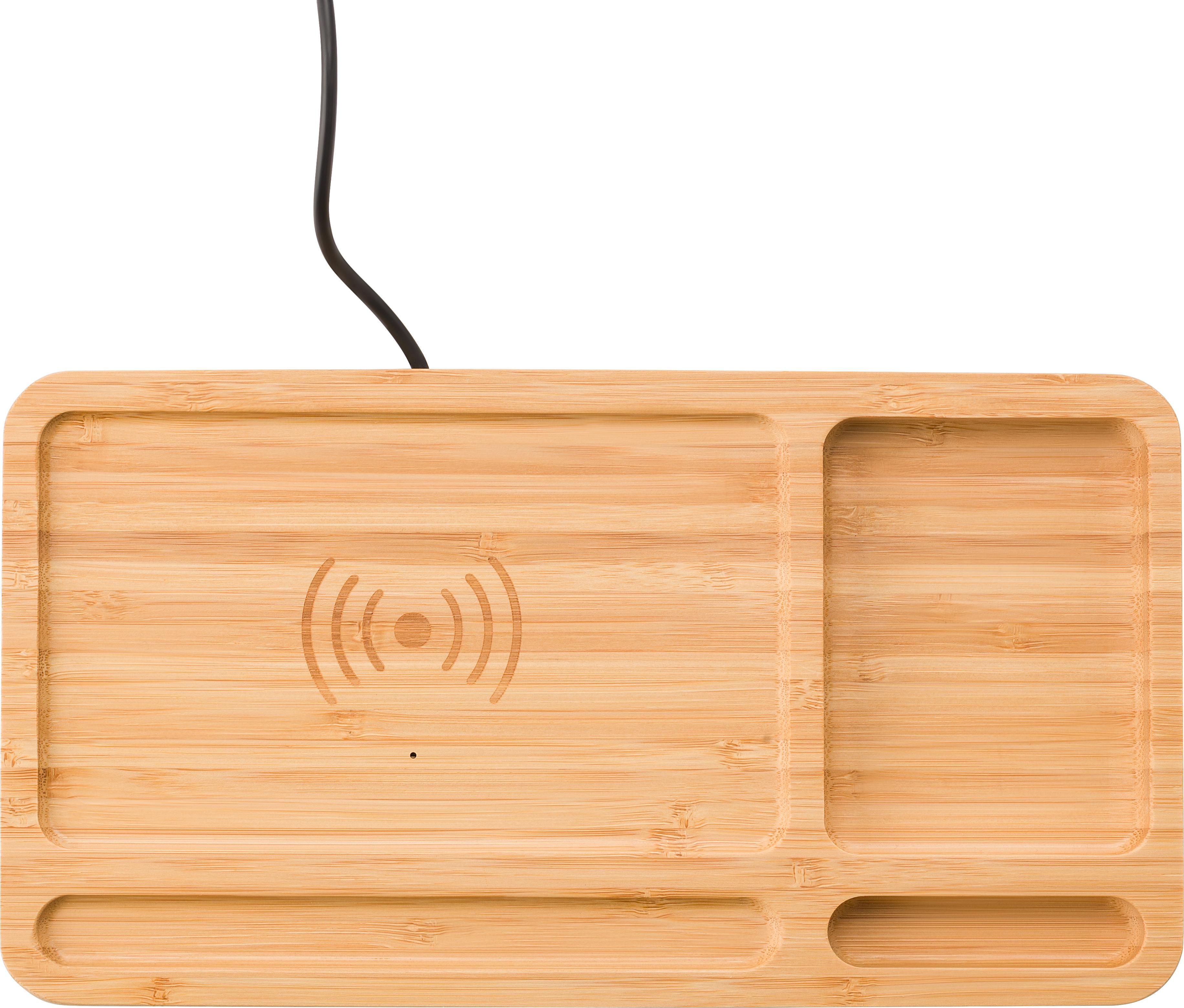 Organizer da scrivania in bamboo Faye