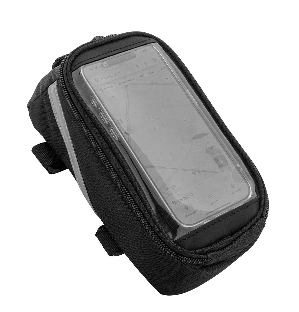 Velofon. borsa in RPET portacellulare da bicicletta
