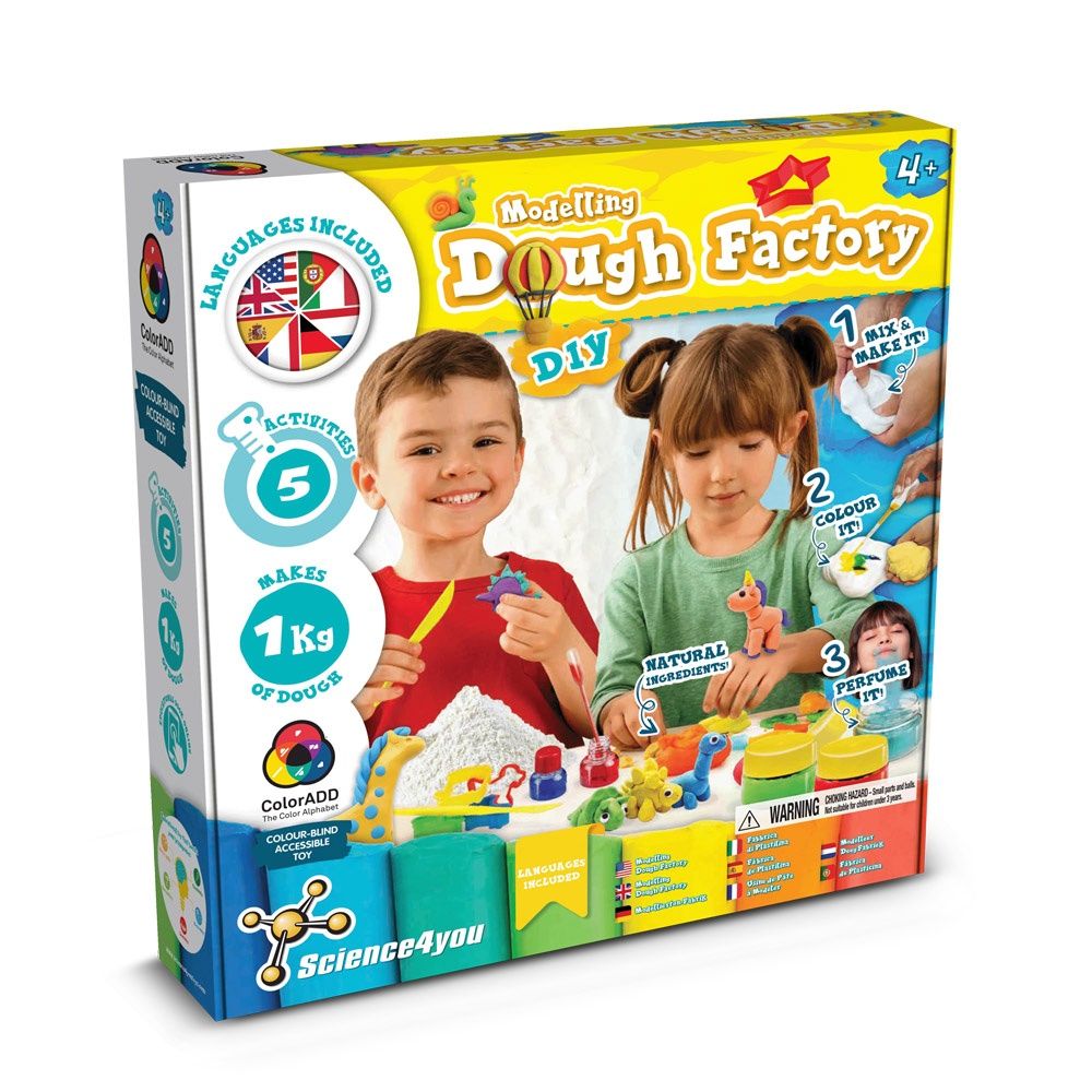 Modeling Dough Factory Kit I. Gioco educativo per bambini