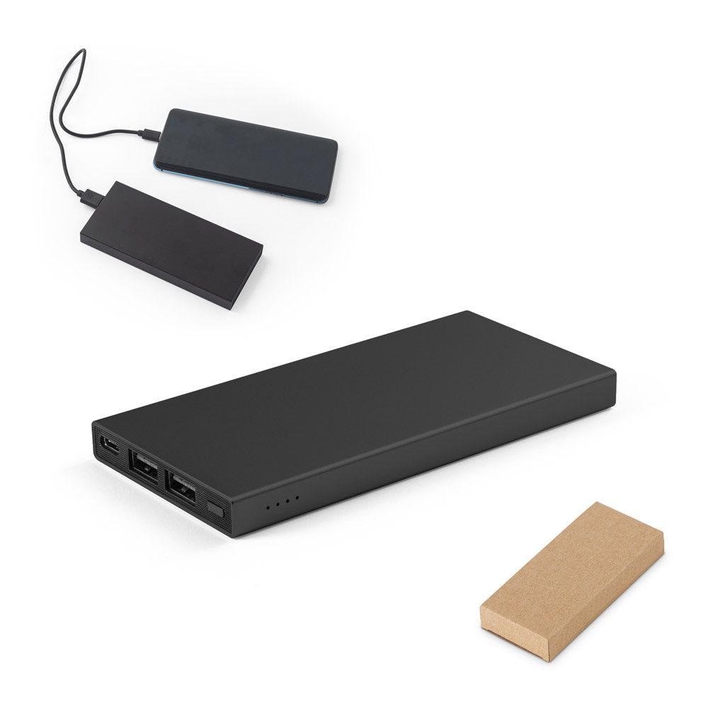 DOROTHY 5. Power bank da 5'000 mAh in alluminio riciclato (100% rAL)