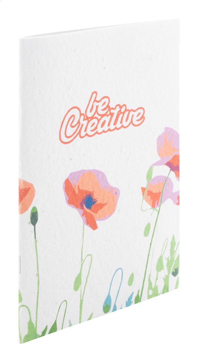 CreaNote Plus A5 Seed. quaderno di carta con semi personalizzato