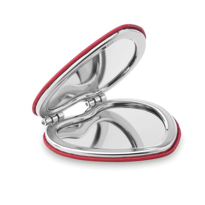 GLOW HEART. Specchietto a forma di cuore
