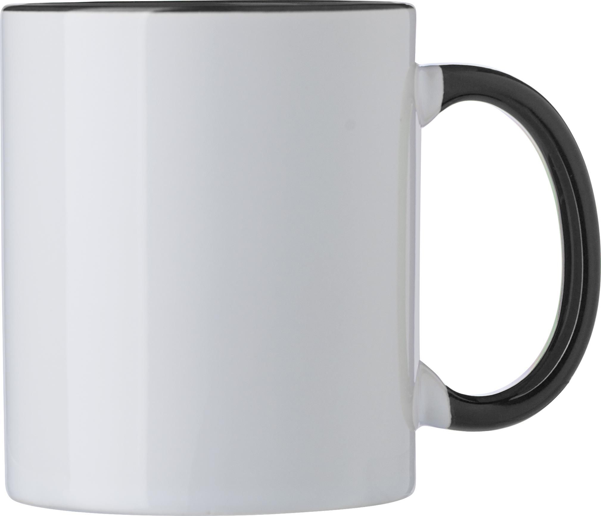 Tazza in ceramica con dettagli colorati Blair