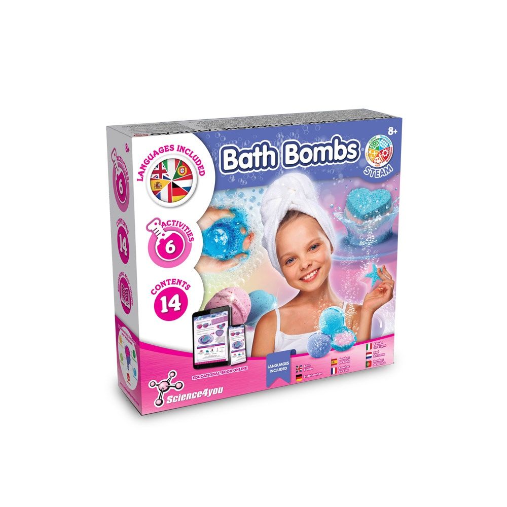 Bath Bombs Kit I. Giocattolo educativo per bambini