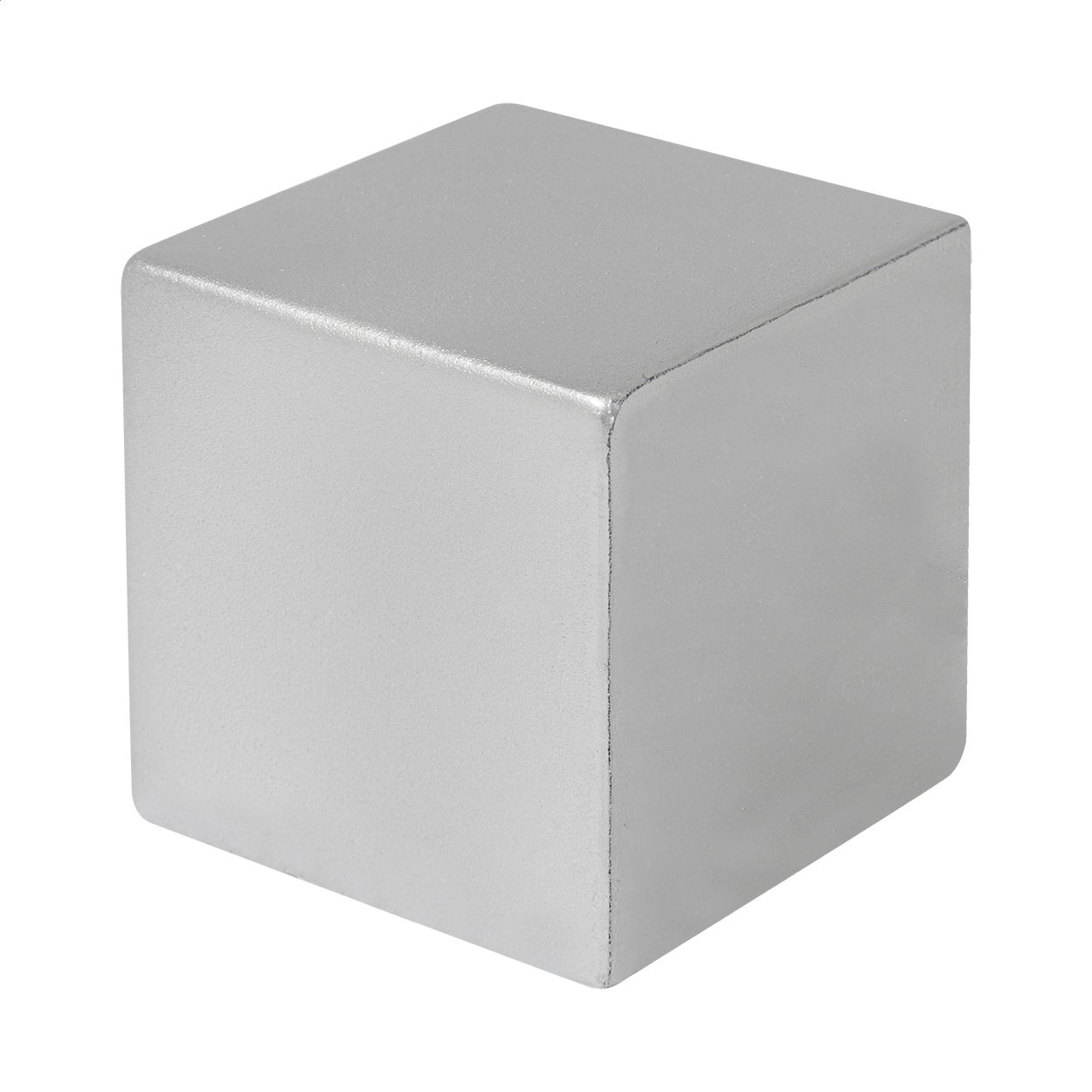 Cubix Shine. Cubo antistress metallizzato
