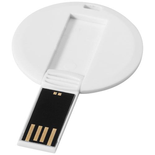 Chiavetta usb piatta tonda Card Round