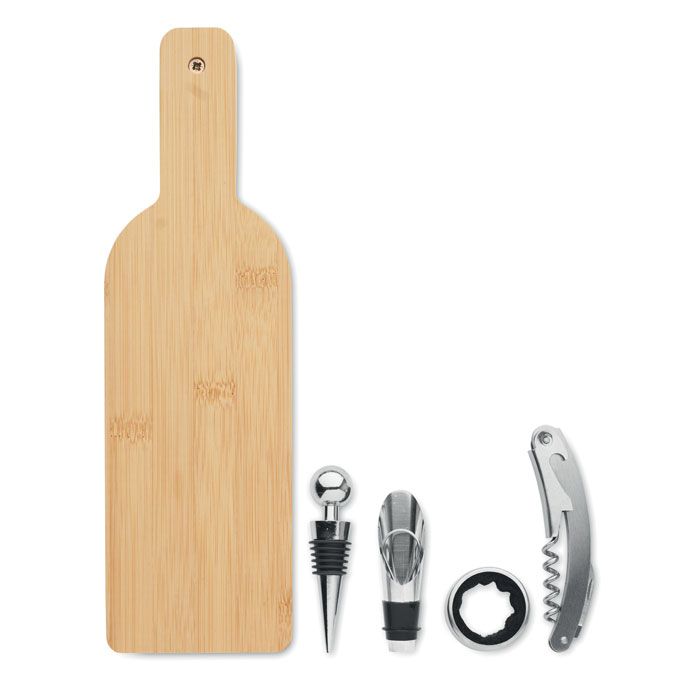 VINOVAULT SET. Set da vino forma di bottiglia