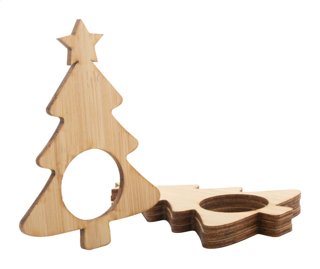 Julmiddag. Set portatovaglioli ad anello