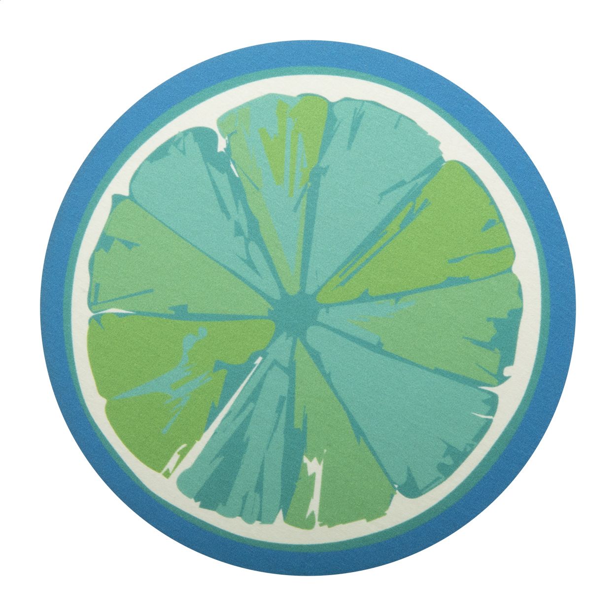 CreaPint. Sottobicchiere in cartoncino, rotondo