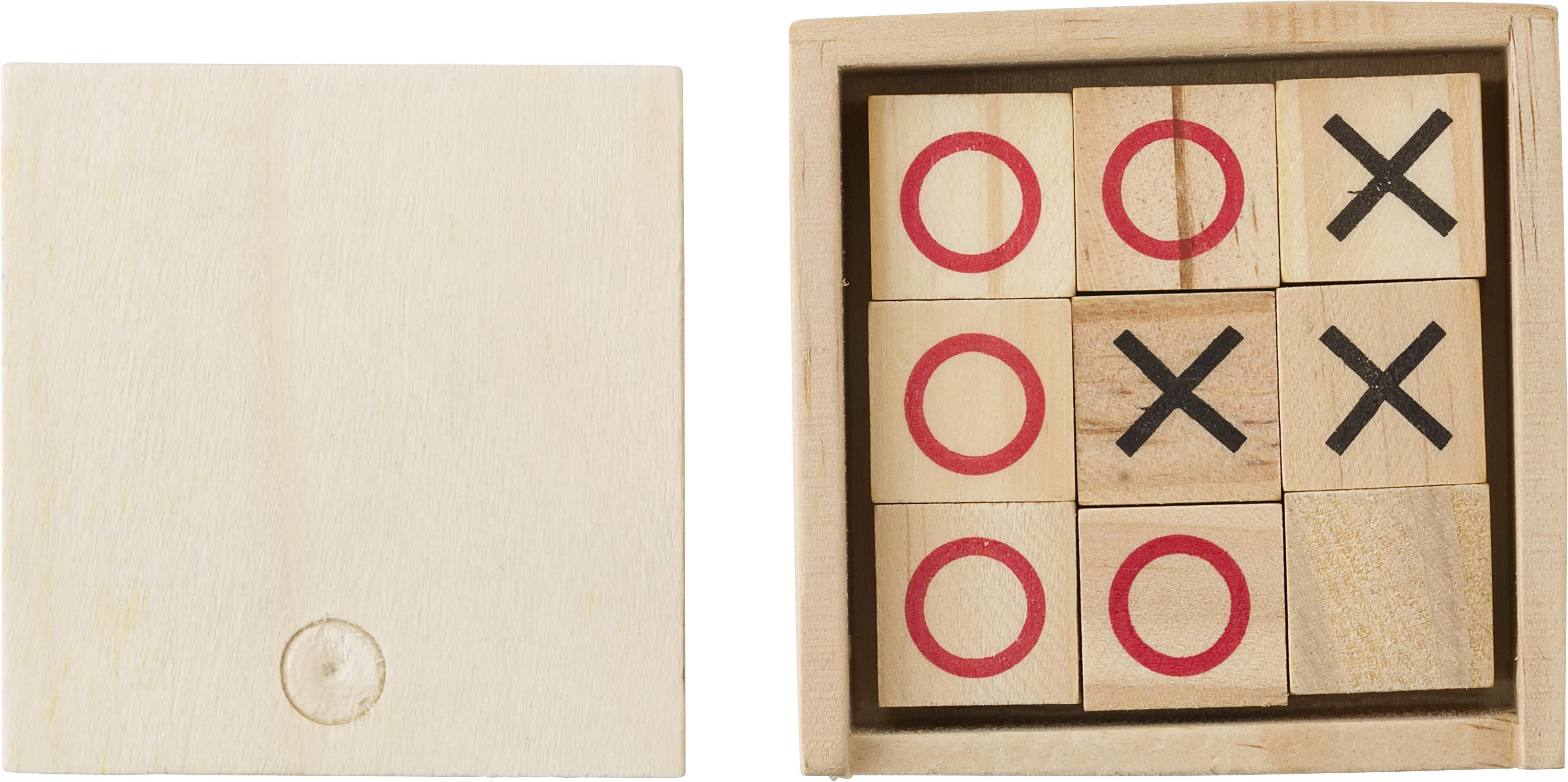 Gioco del Tris in legno Alessio