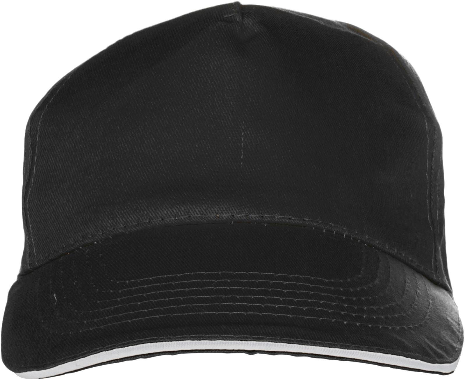 Cappellino 5 pannelli, in cotone Beau