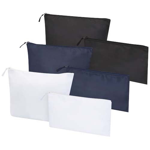 Set di beauty case in materiale riciclato certificato GRS Swift