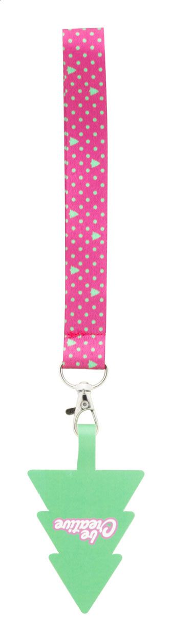SuboFob Mobile Xmas. Cinturino portacellulare in RPET personalizzabile