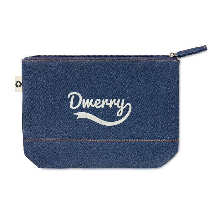 STYLE POUCH. Trousse in denim riciclato