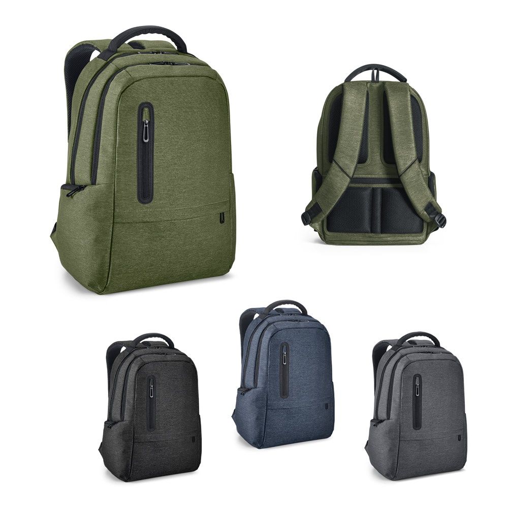 Zaino porta pc impermeabile 17'' in nylon 2 toni BOSTON