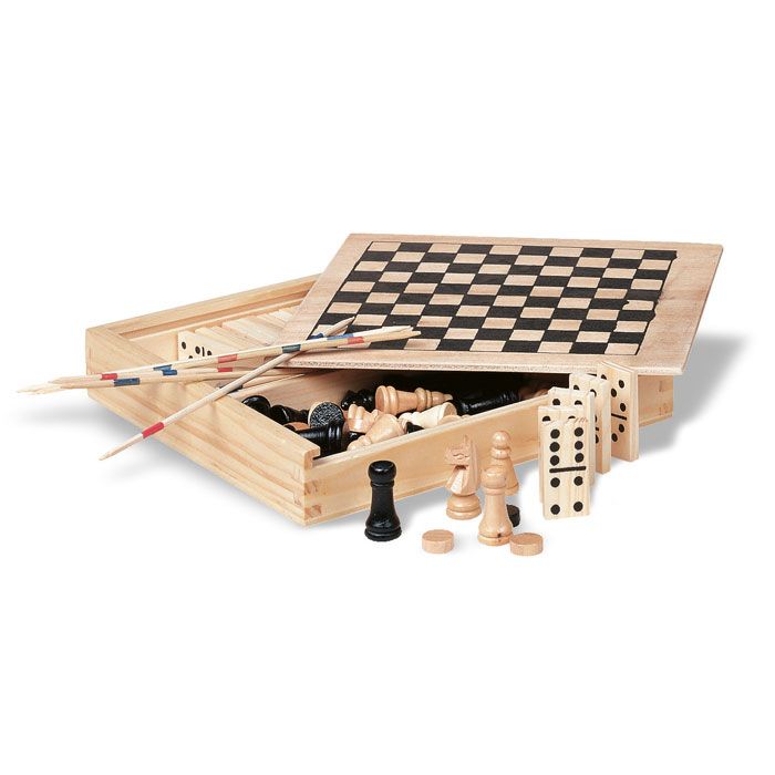 TRIKES. Set giochi 4in1 in legno