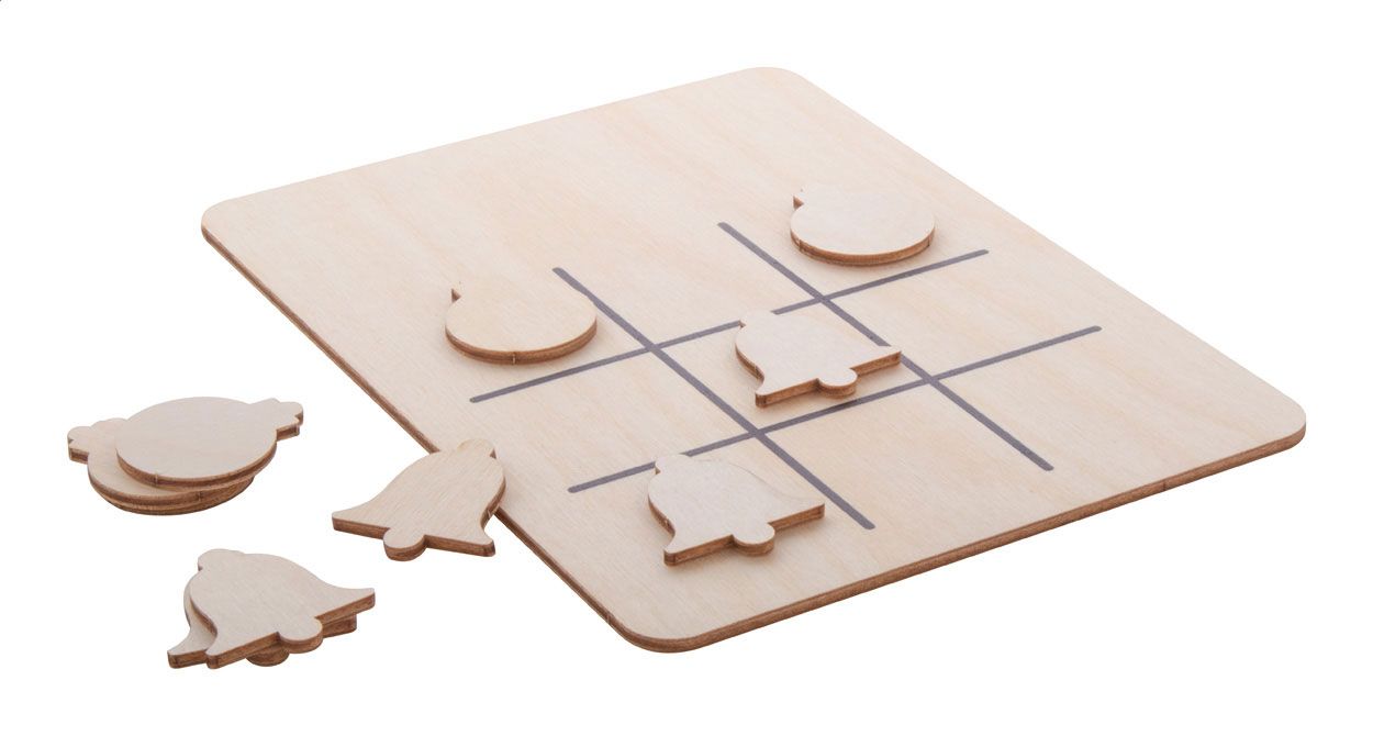 TixTax. Gioco tris Natalizio, palline e campanelle