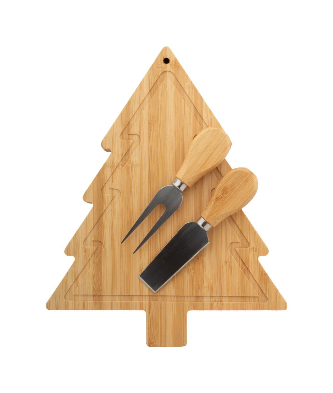 Jarlsberg. Set natalizio coltelli formaggio