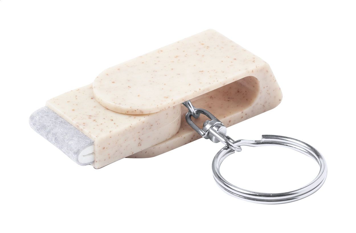 Elyra. Portachiavi con supporto cellulare