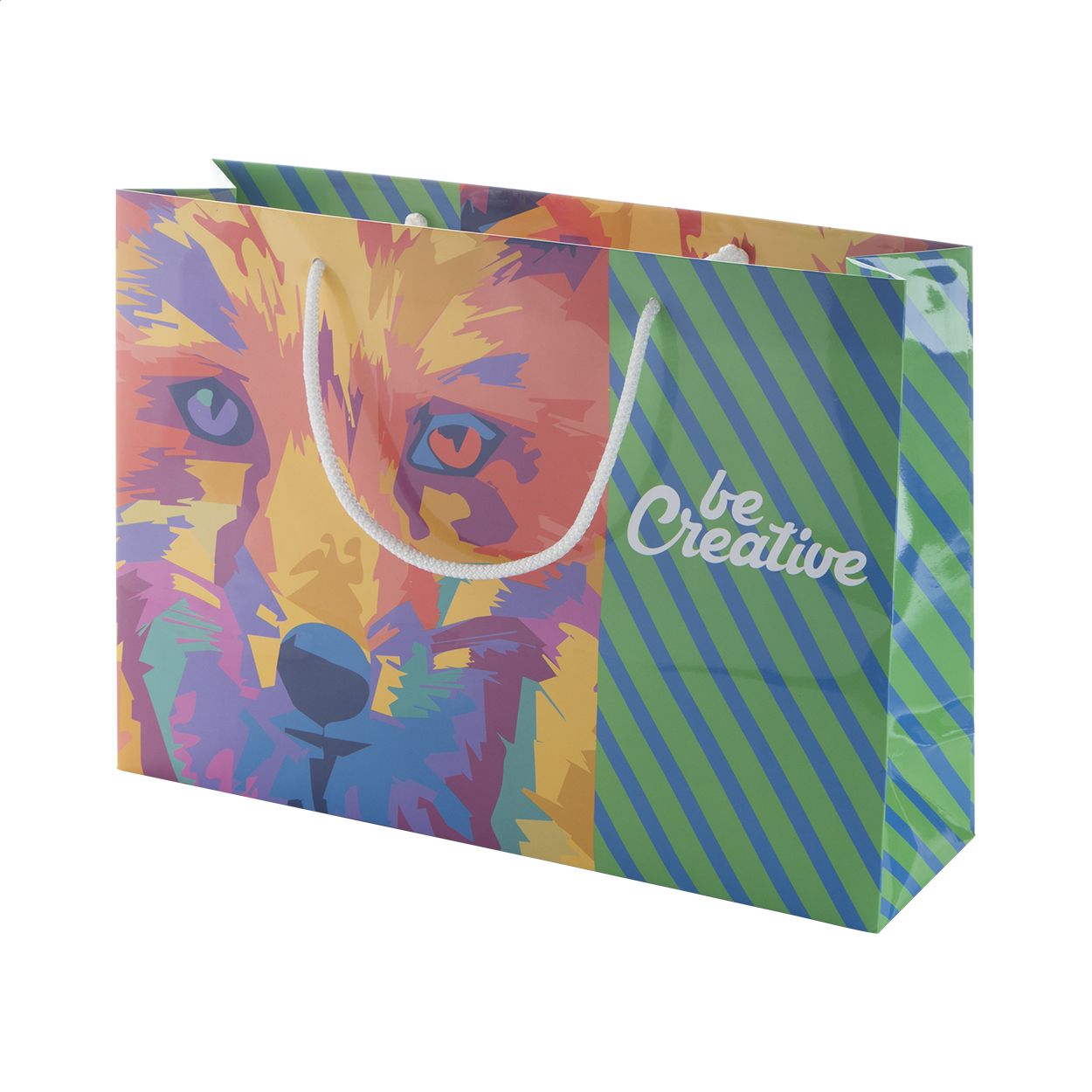CreaShop H. sacchetto carta personalizzabile
