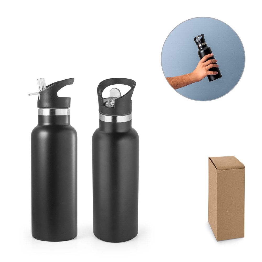 NORTON. Borraccia in acciao inox con tappo in PP 570 mL