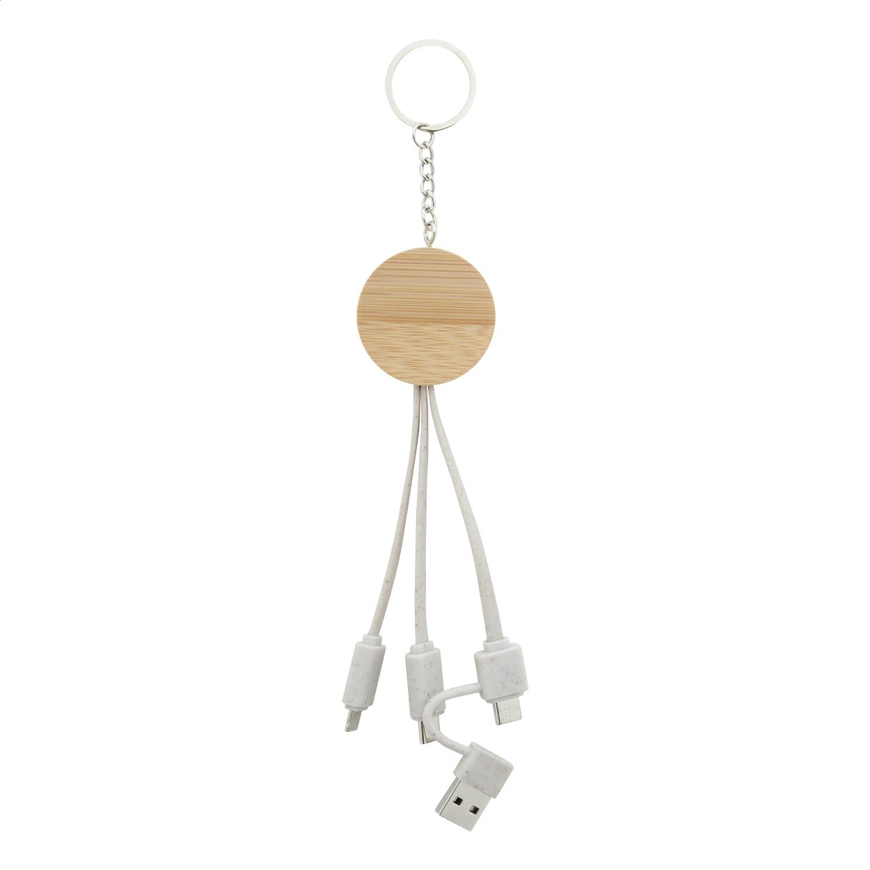 Mugory. portachiavi con cavi di ricarica USB