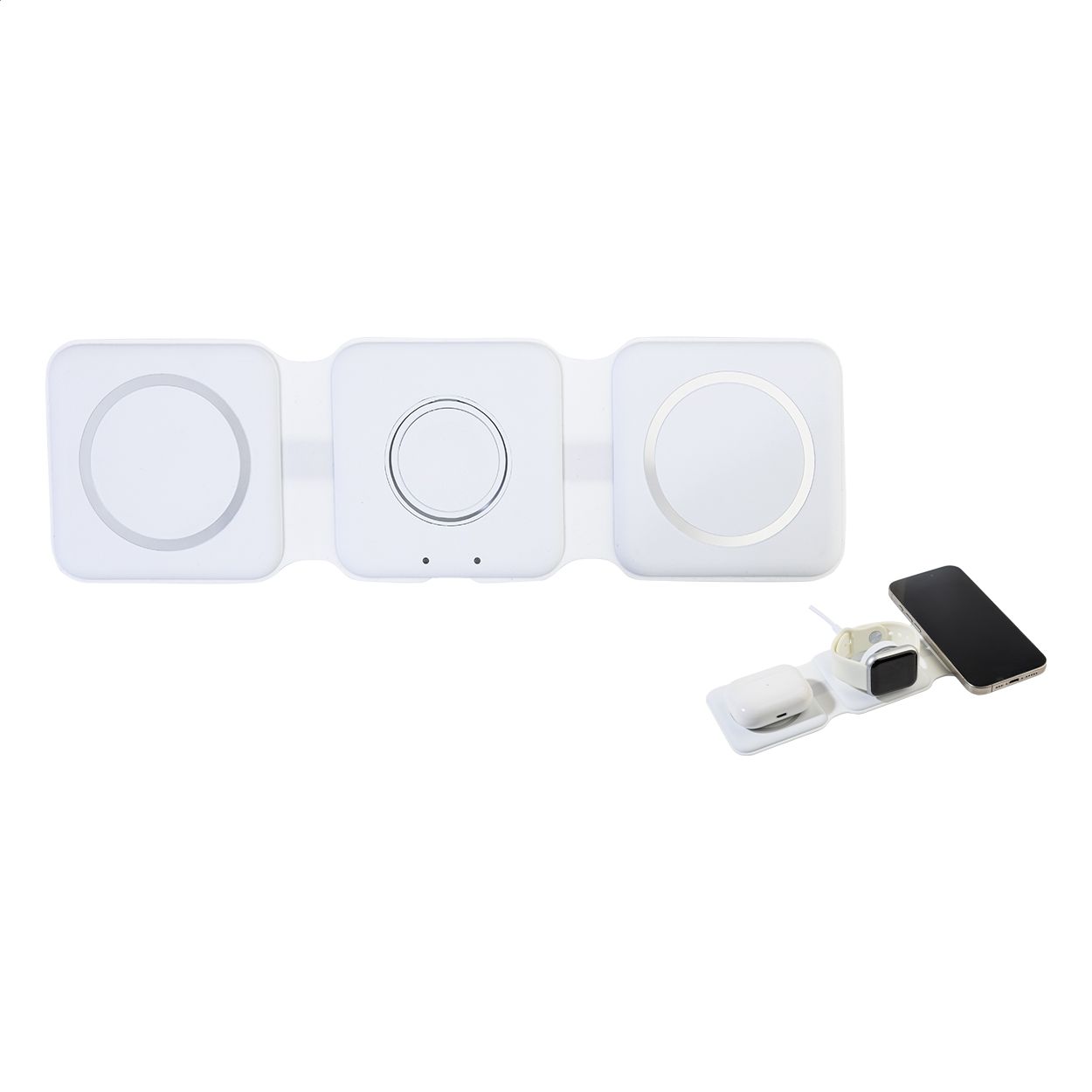 FolCharge. Caricabatterie wireless in RABS 3in1