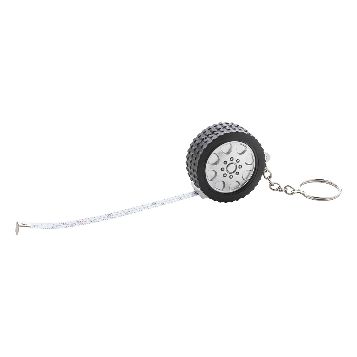 Wheel. portachiavi con flessometro