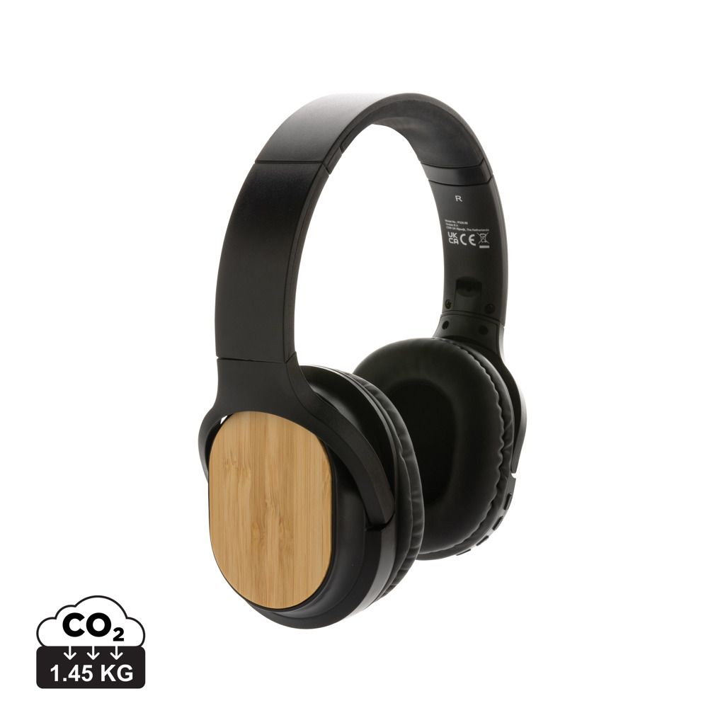 Cuffie wireless pieghevoli Elite RCS in bambù