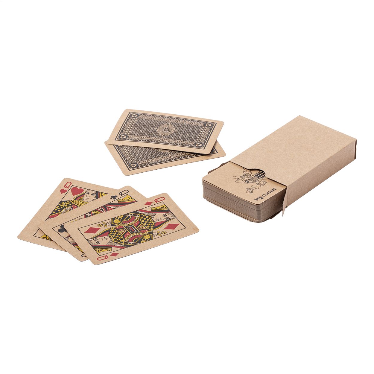 Pacca. Carte da gioco in carta riciclata
