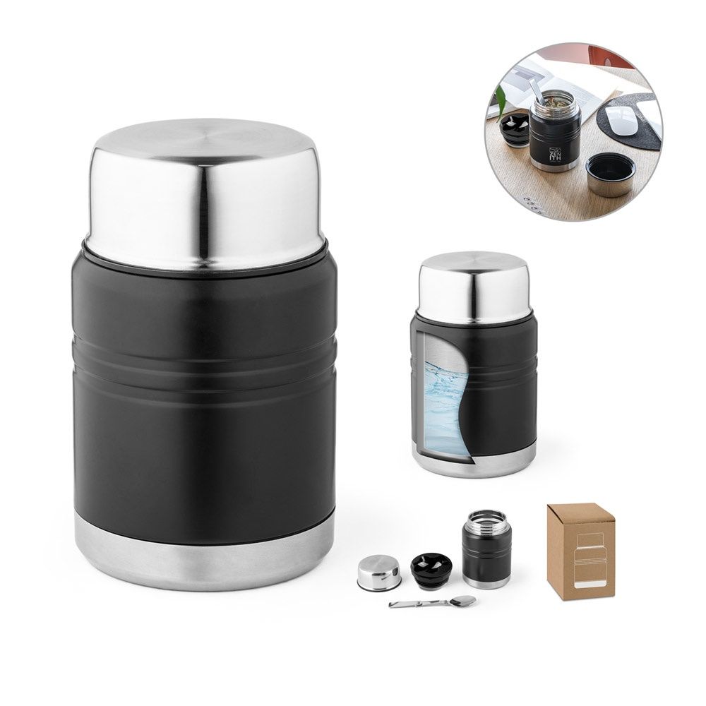 GIMLET. Thermos per alimenti in acciaio inox da 550 mL