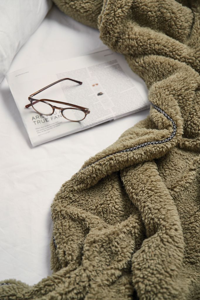 Coperta a doppio strato VINGA Maine in pile riciclato GRS