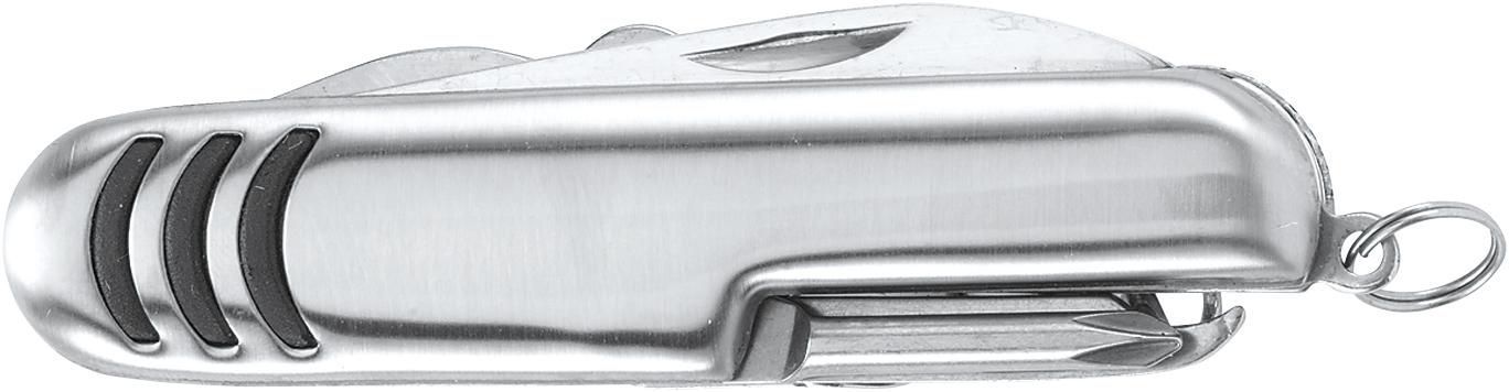 Coltellino tascabile 7 funzioni, in acciaio inox Aiden