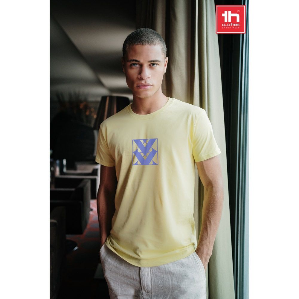 T-Shirt girocollo uomo cotone in formato tubolare THC LUANDA