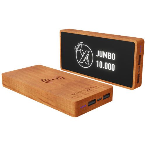Power bank wireless in legno da 10.000 mAh SCX.design P46