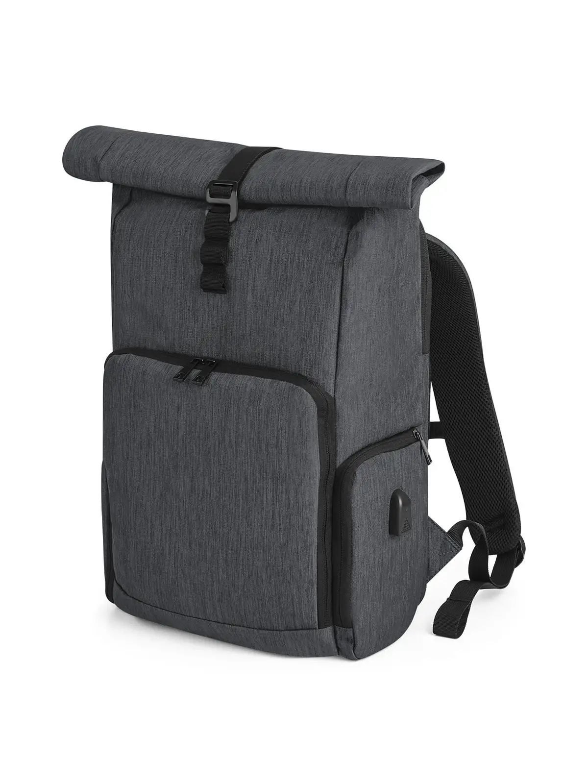 Q-Tech Charge Roll-Top Backpack - Quadra - QD995