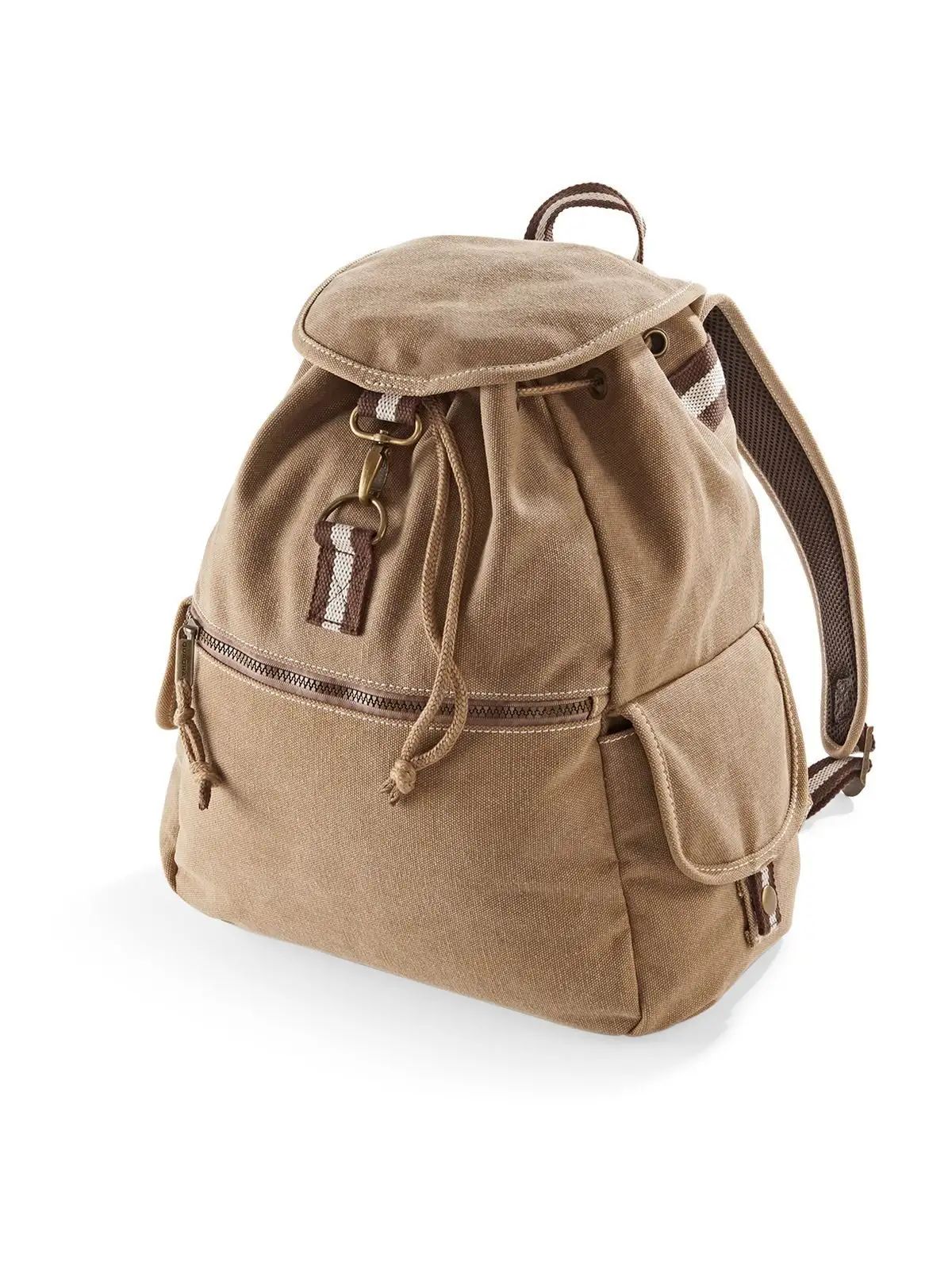 Vintage Canvas Backpack - Quadra - QD612