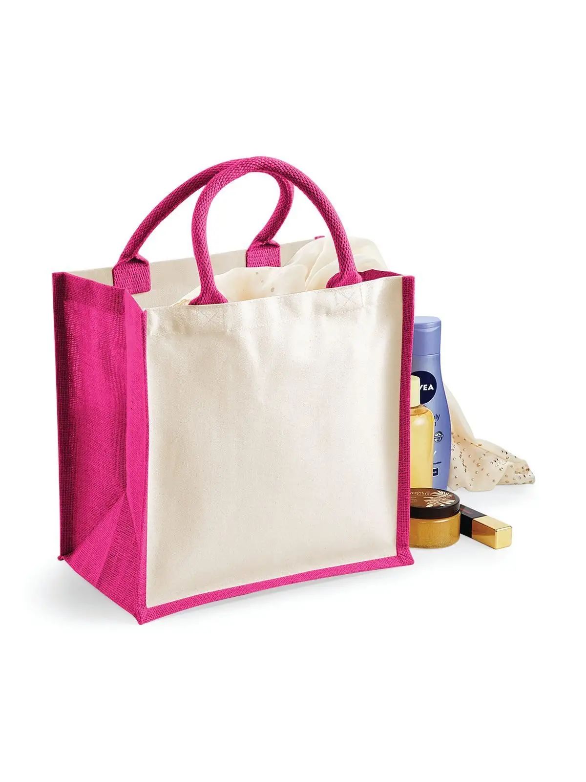 Printers Midi Jute Tote - Westford Mill - W421