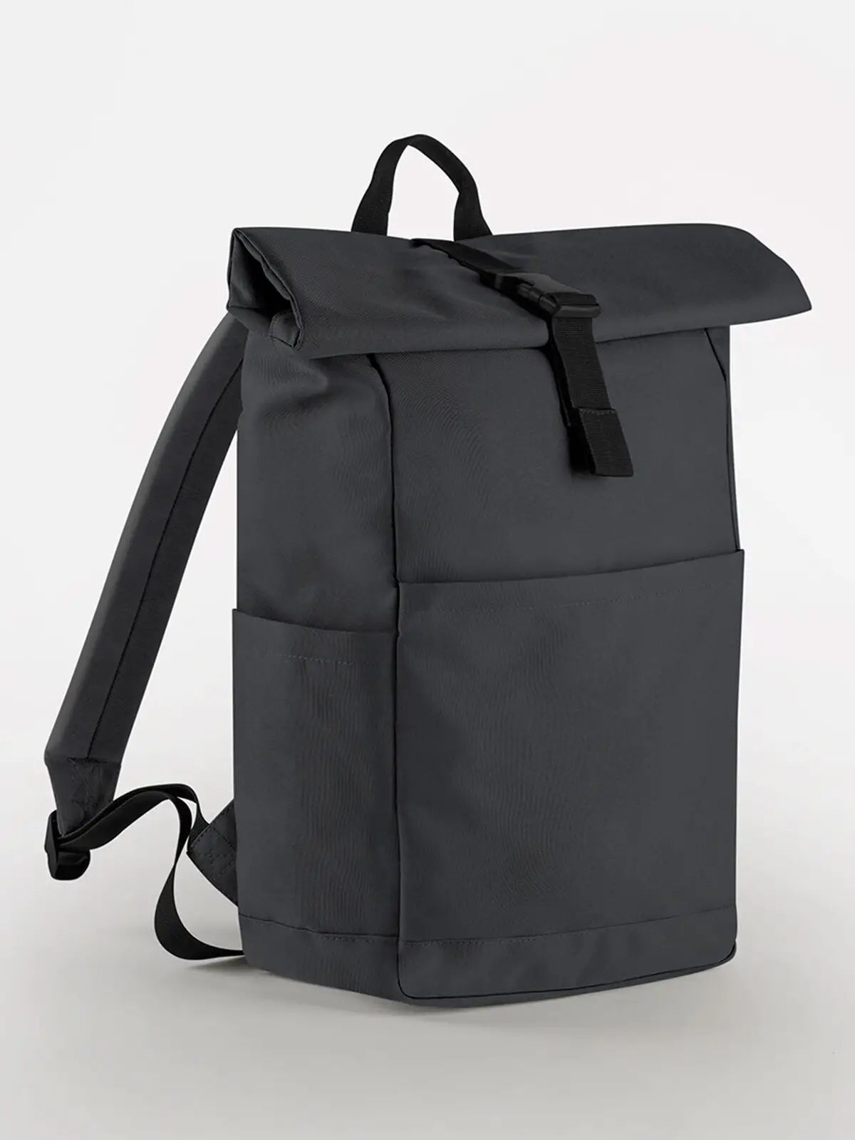 Premium Recycled Roll Top Backpack - Bag Base - BG186