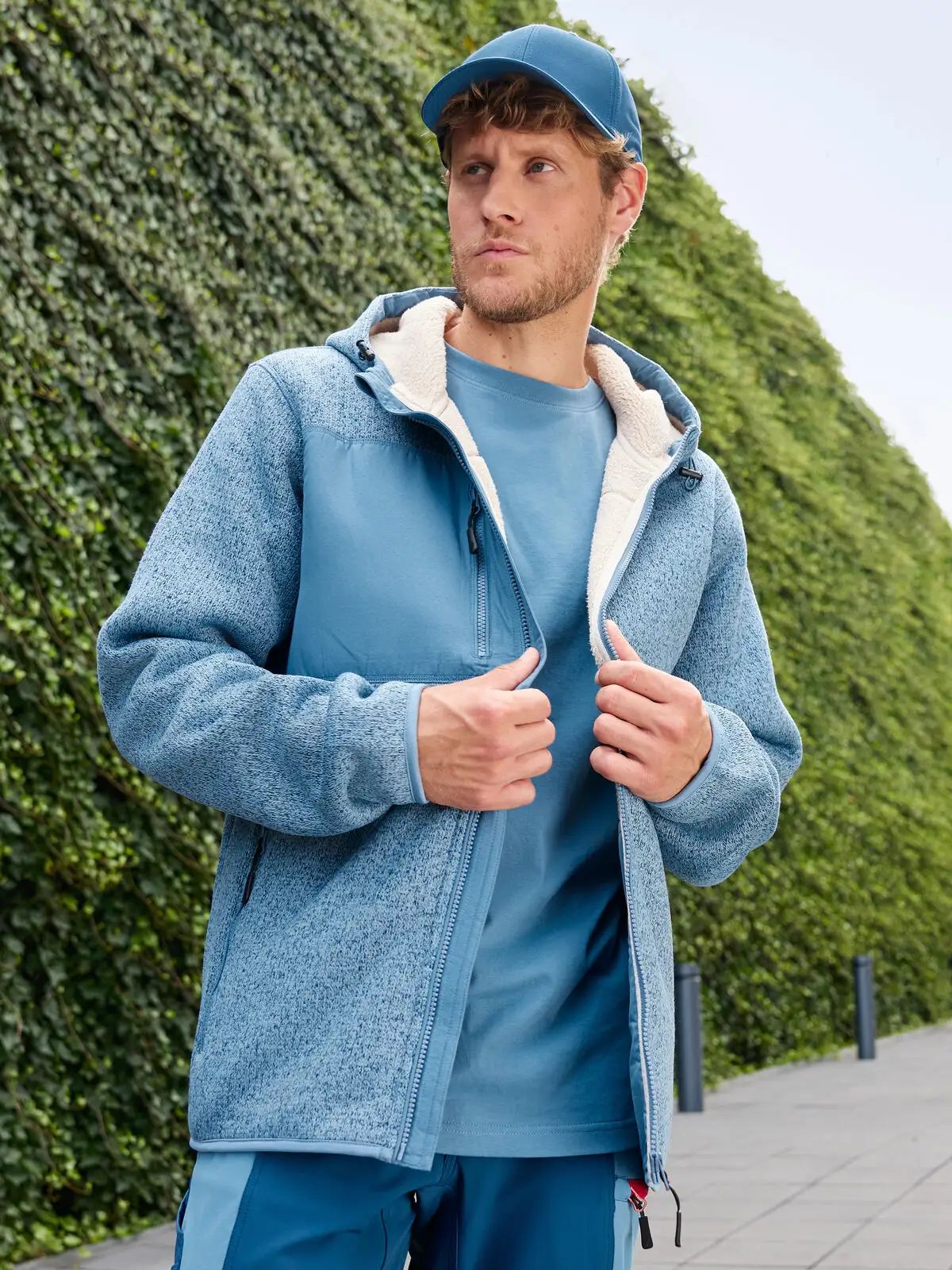 Workwear Knitted Fleece Jacket - Daiber - JN1874