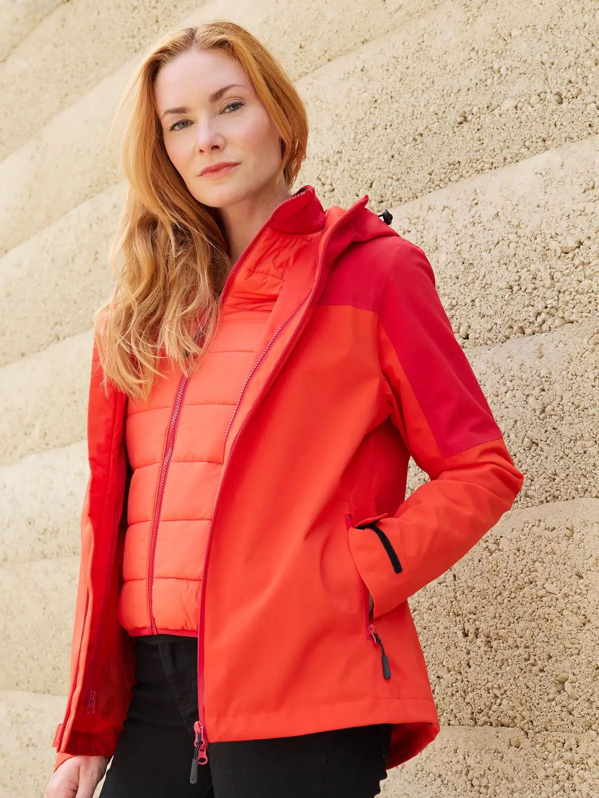 Ladies‘ 3-in-1 Jacket GRS - Daiber - JN1377