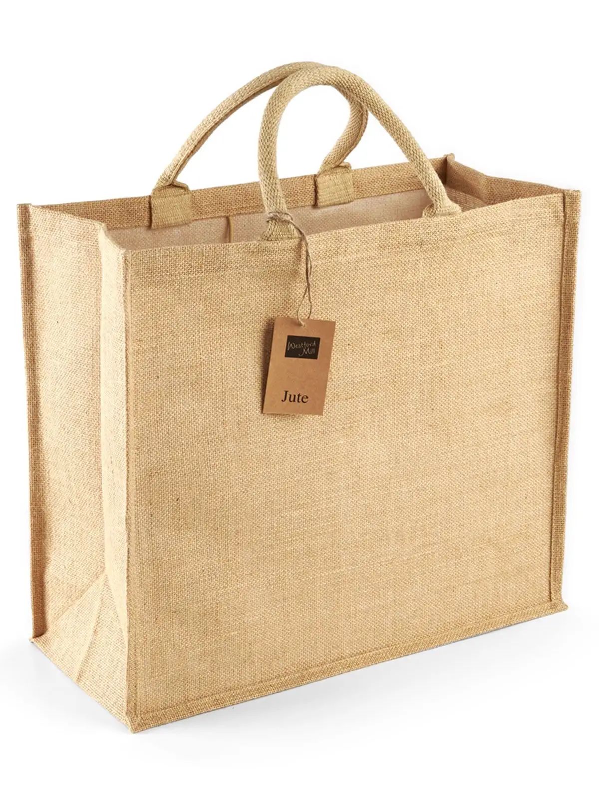 Jute Jumbo Shopper - Westford Mill - W408