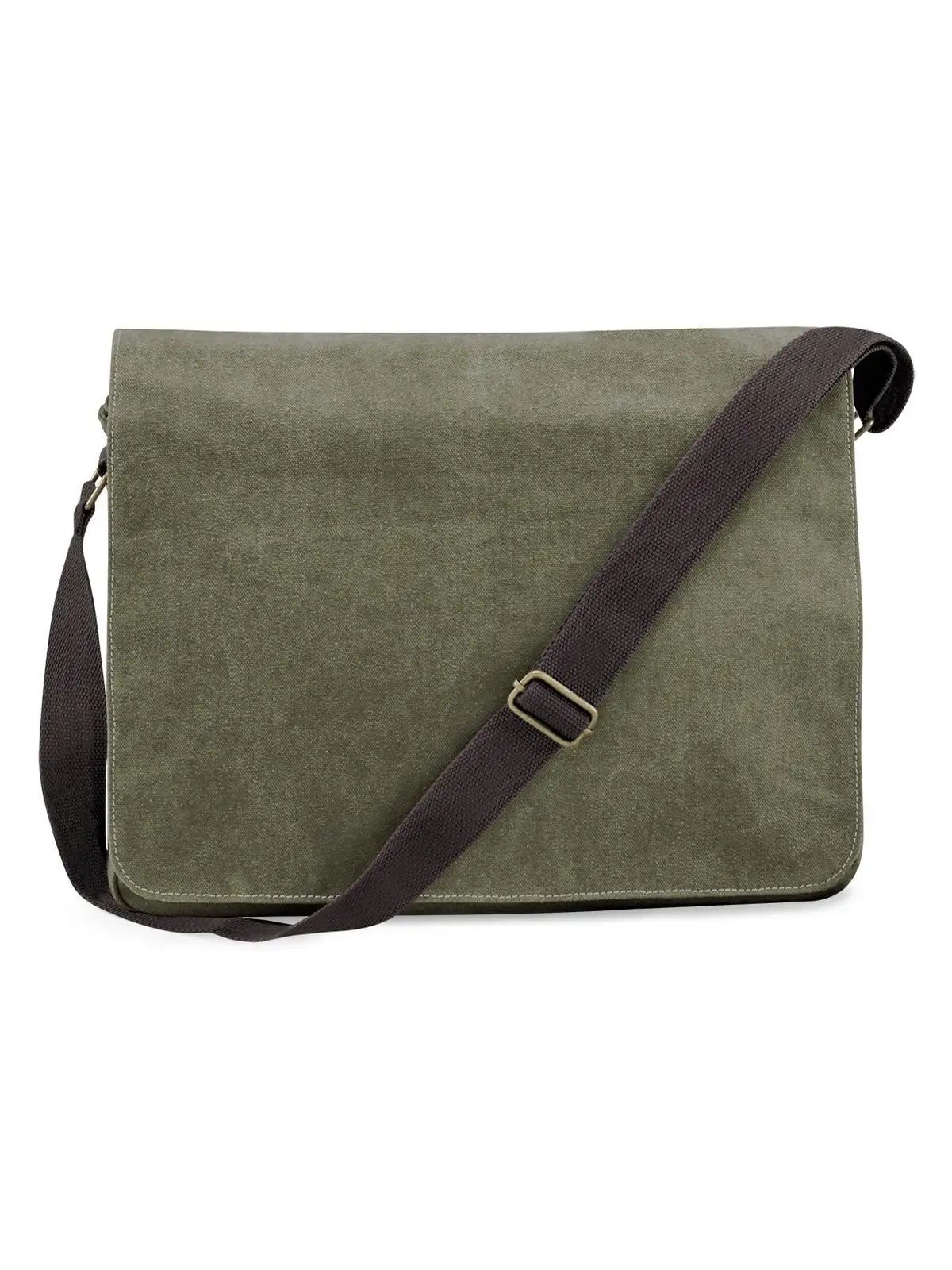 Vintage Canvas Despatch Bag - Quadra - QD610