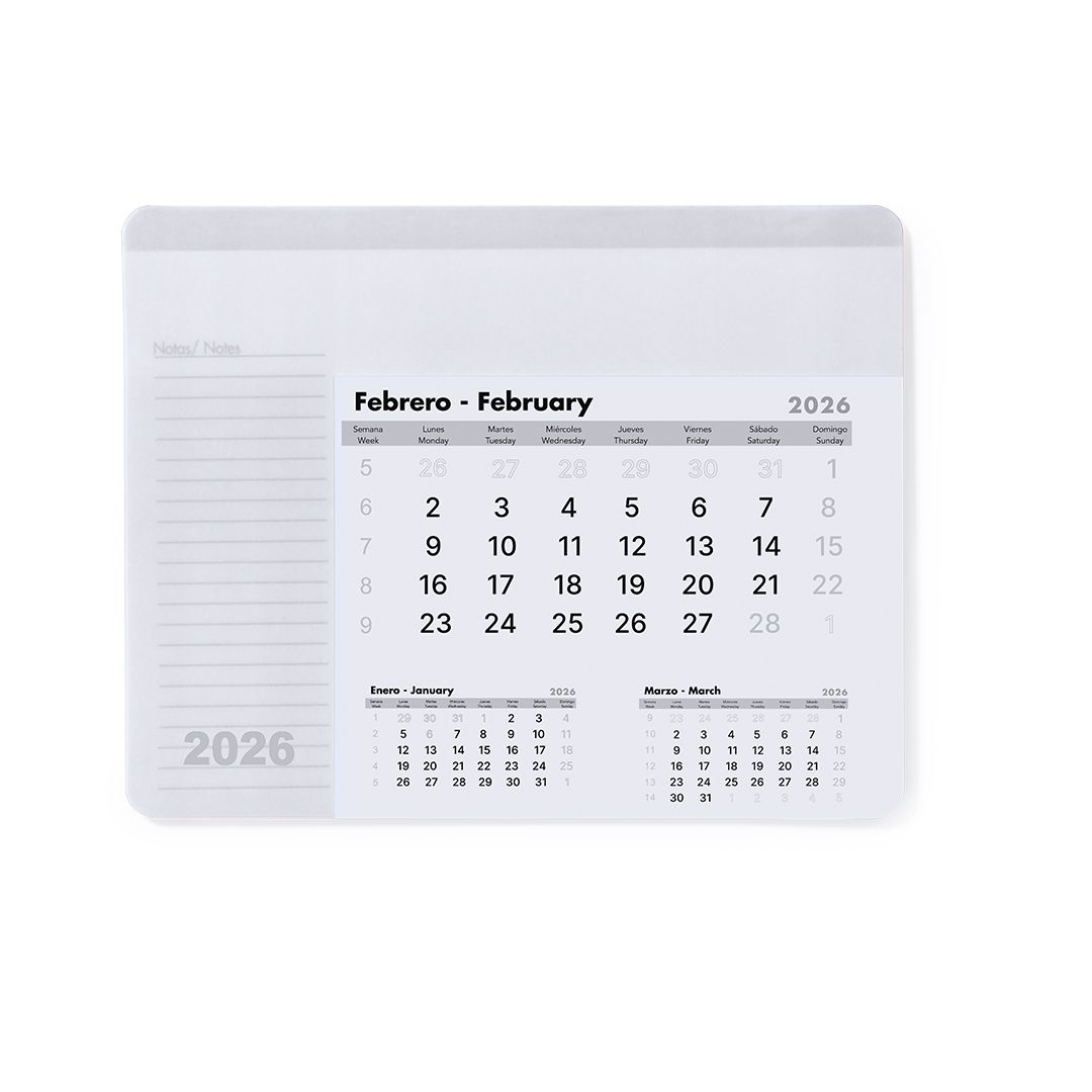 Tappetino Mouse Calendario Rendux - 3892