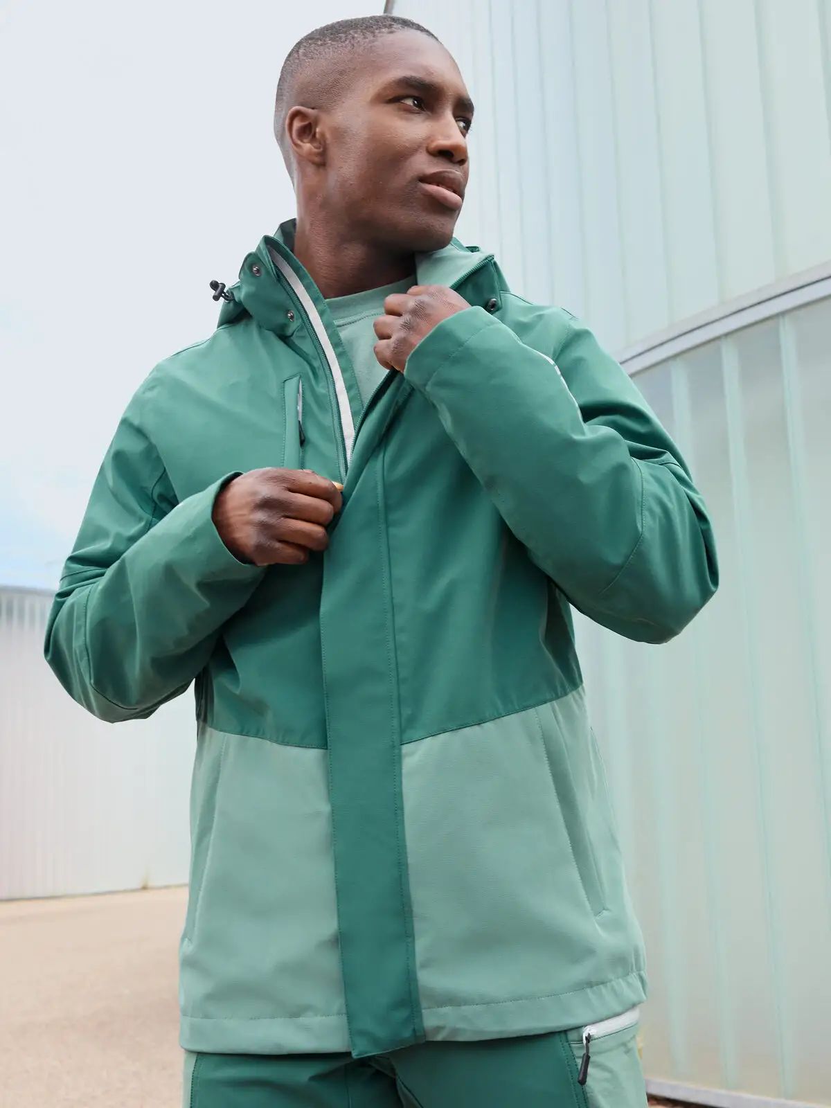Workwear Hardshell Rainjacket - Daiber - JN1878