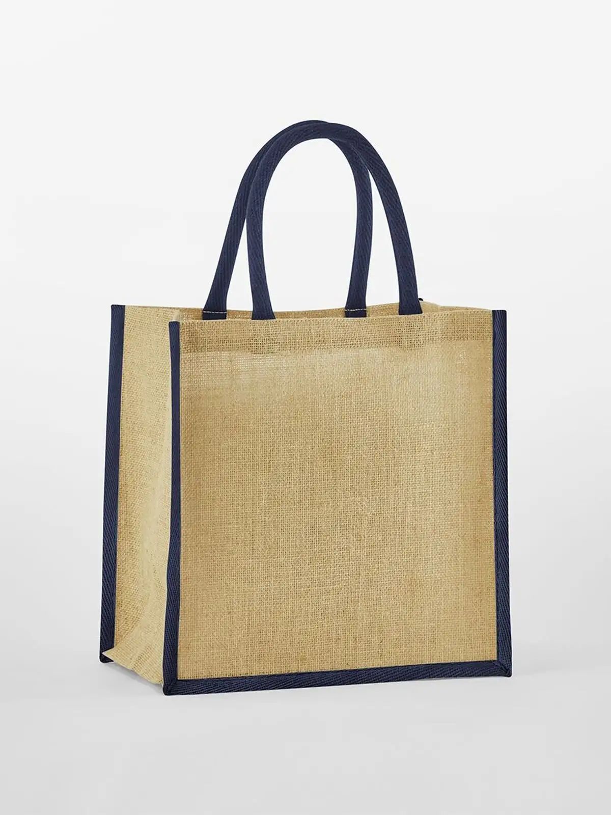 Natural Starched Jute Mini Gift Bag - Westford Mill - W477