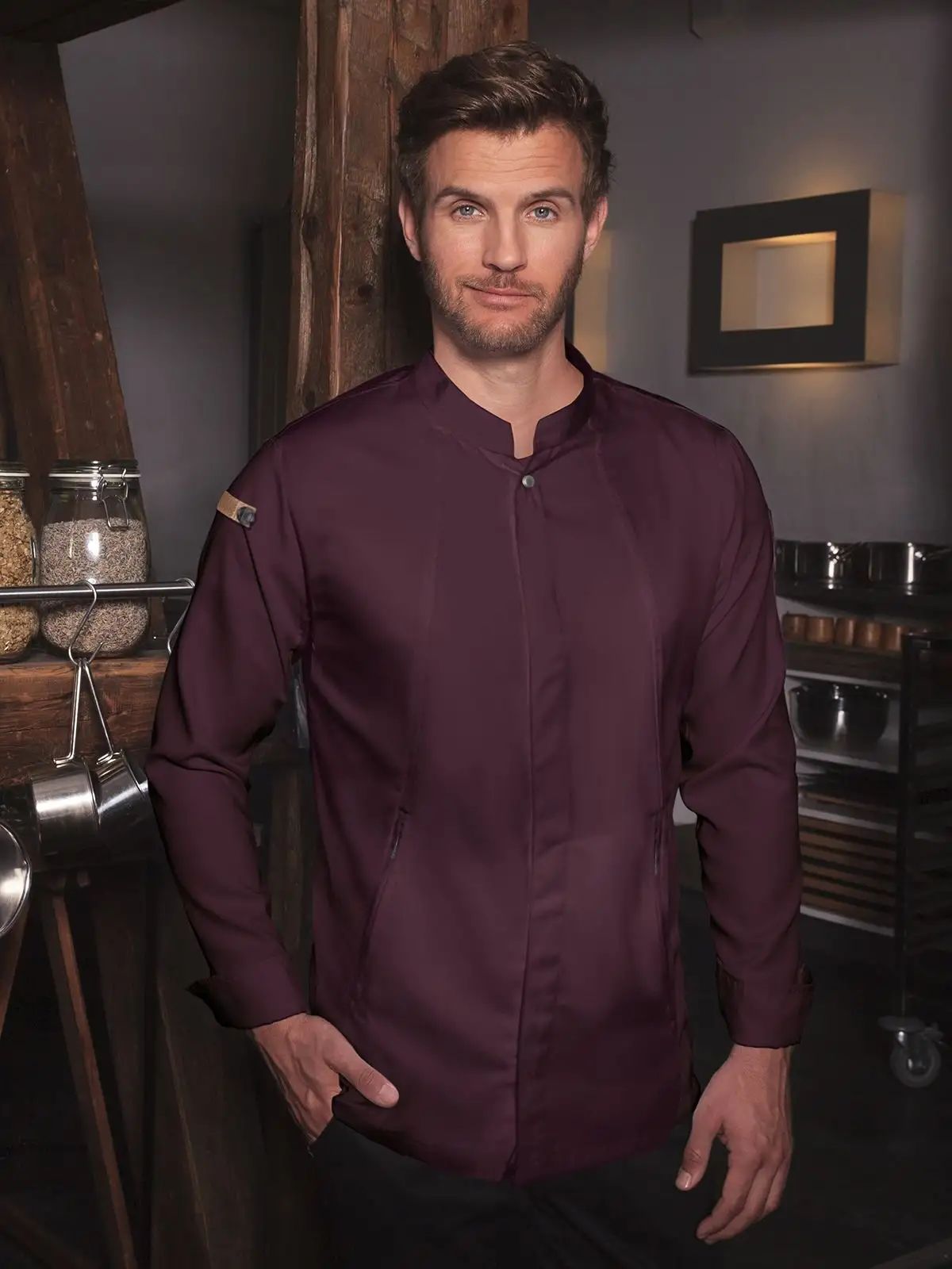 Chefs Jacket Long-Sleeve Green Generation - Karlowsky - KJM35